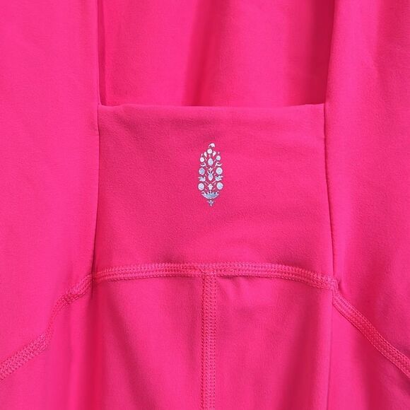 NWOT Free People Movement Never Better One-Piece Jumpsuit in Neon Coral size XS - Picture 14 of 16